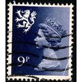 Scotland 1978 Queen Elizabeth II 9p Used Stamp....