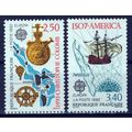 France 2287-2288 MNH Ships Maps Europa Explorat...