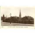 LEICESTER St Mary's Church Postcard (Albion 22273)