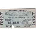 WEST NORWOOD - BALHAM & UPPER TOOTING 1929 Sout...