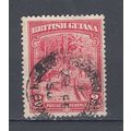 British Guana 1934 -1951 Local Motives 3c carmine