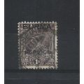 Burma.O4 1a Chocolate.Fine Used.Jul25g