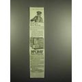 1918 McCray Sanitary Refrigerator Ad - Uncle Sam