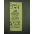 1942 Red Cross Sale Ad - Please - something from your Jewel Case