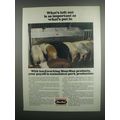 1984 MoorMan's Products Ad - What's Left Out