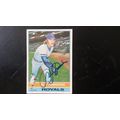 1976 Topps Card # 144 Al Fitzmorris W/ Autograp...