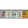 DUTCH ANTILLES 1963 NVPH 338/342 - mint no gum