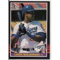 1985 Donruss baseball card 250 Candy Maldonado