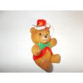 TEDDY BEAR HANGING TREE DECORATIONS (09/01)