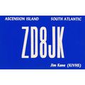 Ascension Island South Atlantic QSL Radio Postc...