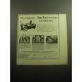 1958 ViBo Farms Ad - Gifts on a grand scale.. Victor Borge's festive birds