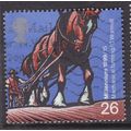 GB 1999 Horse Drawn Plough 26p Fine Used SG 210...