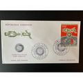 Gabon 1974 Mi. 539 FDC Coopération Spatiale Rus...