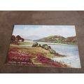 1930s Valentines Postcard - Loch Fad & Arran Hi...