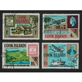Cook Is. First Cook Islands Stamps 4v 1967 Canc...