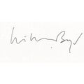 William Boyd Book Author Hand Signed Autograph ...