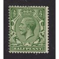 SG354 N14(8) ½d Yellow-green GvR ~ UNMOUNTED MI...