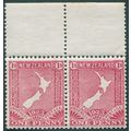 New Zealand 1923 1d carmine SG460 MNH pair