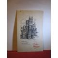 BOOTHAM BAR, YORK used antique paper birthday greetings card Sharpe's Classic =