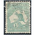 Australia 1929 SG109 1s Blue-Green Fine.Used.