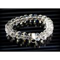 Lovely Clear Swarovski Crystals Bracelet Bangle...