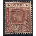 Nigeria 1927 SG19 2d Chestnut Fine Used .. ..