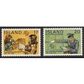 Mi 498/9: Centenary of the Universal Postal Uni...