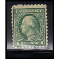 Used 543 1c George Washington Average Plus K4345