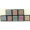 Austria Stamps Scott #P48 To P55, Used