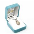 St. Jerome 24 Inch Sterling Silver Necklace