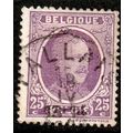 Belgium 1922 King Albert 25c Used Stamp