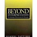 Beyond Interpretation