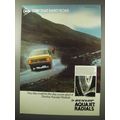 1977 Dunlop Aquajet Radial Tires Ad - Grip Rain...