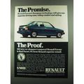 1985 Renault Encore Car Ad - The Promise