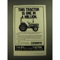 1987 Kubota Tractor Ad - This Tractor is One in...