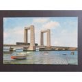Kingsferry Bridge, Isle of Sheppey, Kent Postcard