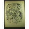 1967 Cartoon by Norman Mansbridge - We're there...