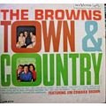 The Browns-Town and Country-LP-1960-VG+/EX