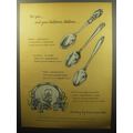 1951 International Silver Silverware Ad - Riche...