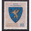 Liechtenstein 1965 Arms Von Frauenberg 80h Mint...