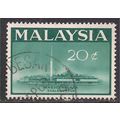 Malaysia 1965 QE2 20ct Opening of Mosque used S...