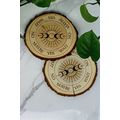 Natural Wood Moon Phase Pendulum Board[ 6-6.5" ]