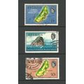 Antigua 1969 Redonda Phosphate, used set. SG249...