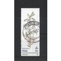 SouthAfrica.SG498 5c Calanthe natalensis.Fine U...