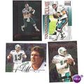 Dan Marino 1995 Stadium Club NEMESES INSERT & O...