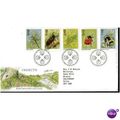 1985 'INSECTS' F.D.C (BUREAU F.D.I) (EBID387)