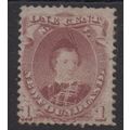 NEWFOUNDLAND Sg35 1C BROWN PURPLE M/MINT (g223)