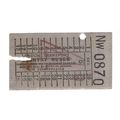 vintage LONDON TRANSPORT COUNTRY BUSES bus tick...
