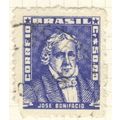 Brazil 1954 - SG904 - 50cr blue - Jose Bonifaci...