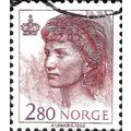 NORWAY, Queen Sonja, pink-brown 1992, 2.80kr, #3